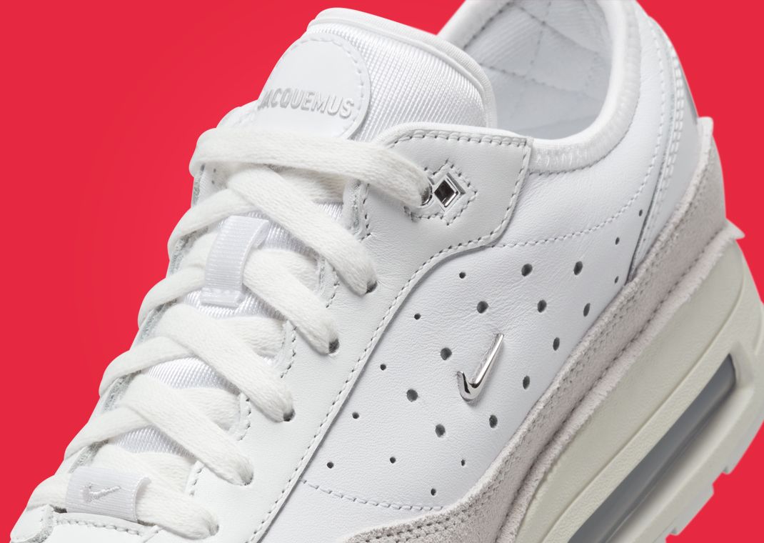 Jacquemus x Nike Air Max 1 '86 OG White (W) Tongue Detail