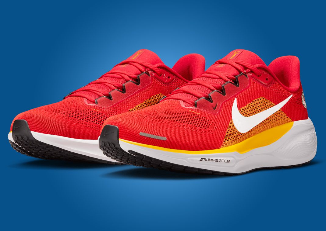 NFL x Nike Pegasus 41 Kansas City Chiefs Angle