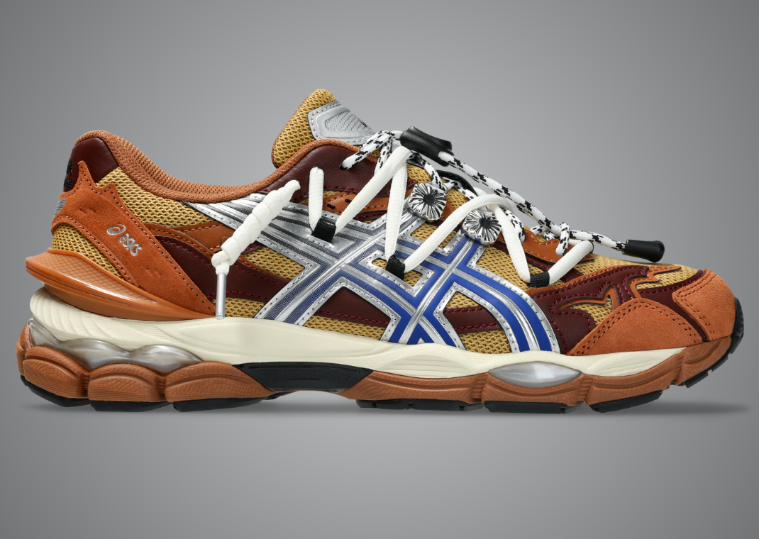 Toga Archives x Asics Gel-Cumulus 16 Orange Blue - Lateral