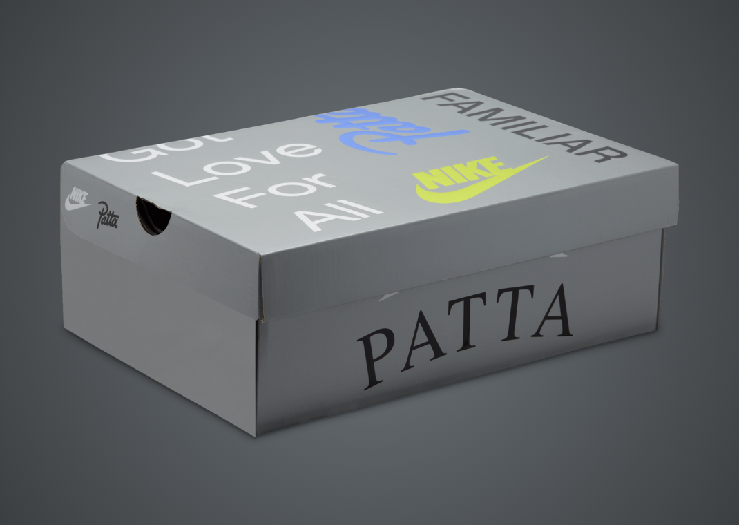 Patta x Nike Air Max 90 Waves Sapphire Packaging