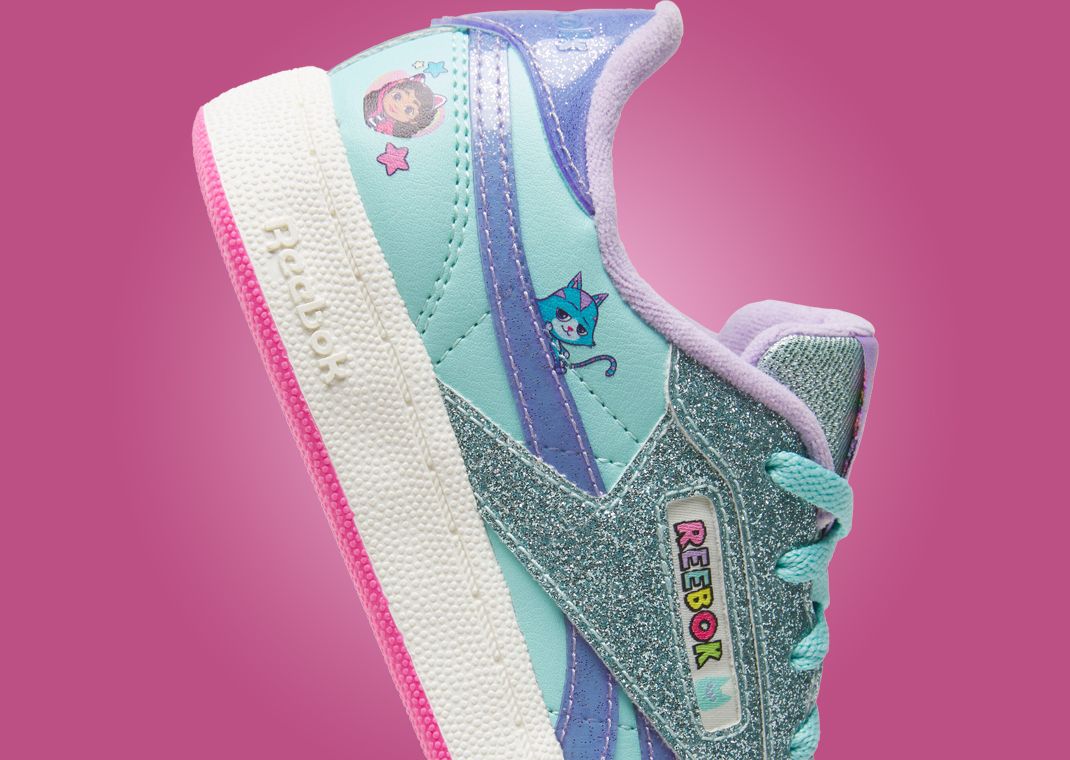 Gabby’s Dollhouse x Reebok Club C Revenge (PS) Detail