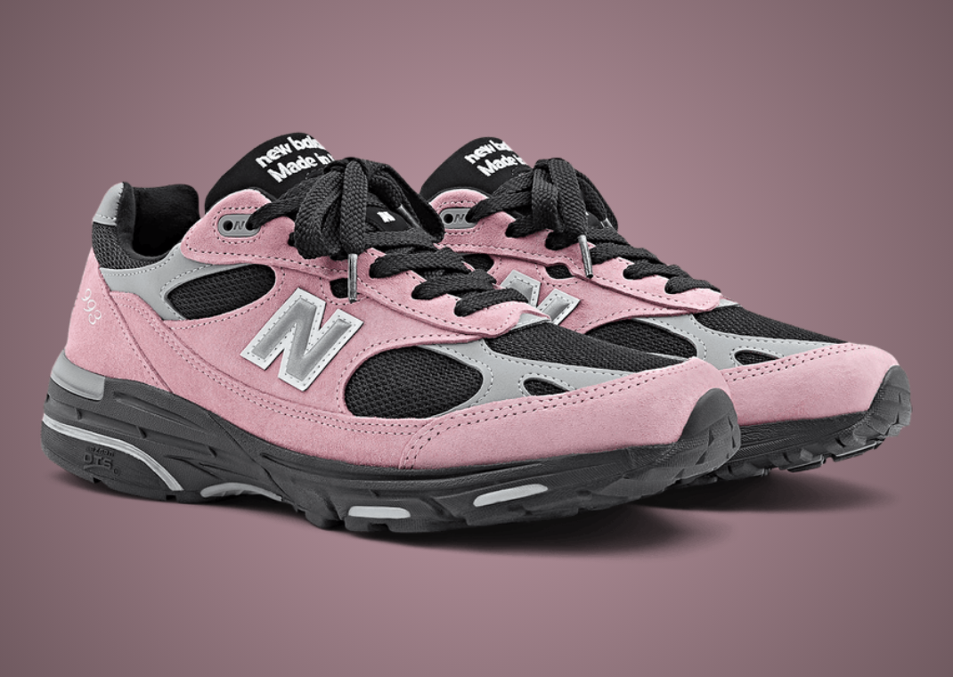 The New Balance 993 Made in USA Pink Taffy Releases October 2025 display picture 1