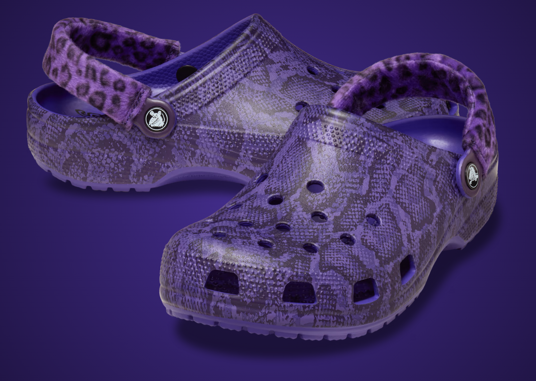 Stray Rats x Crocs Classic Clog Ultraviolet Angle