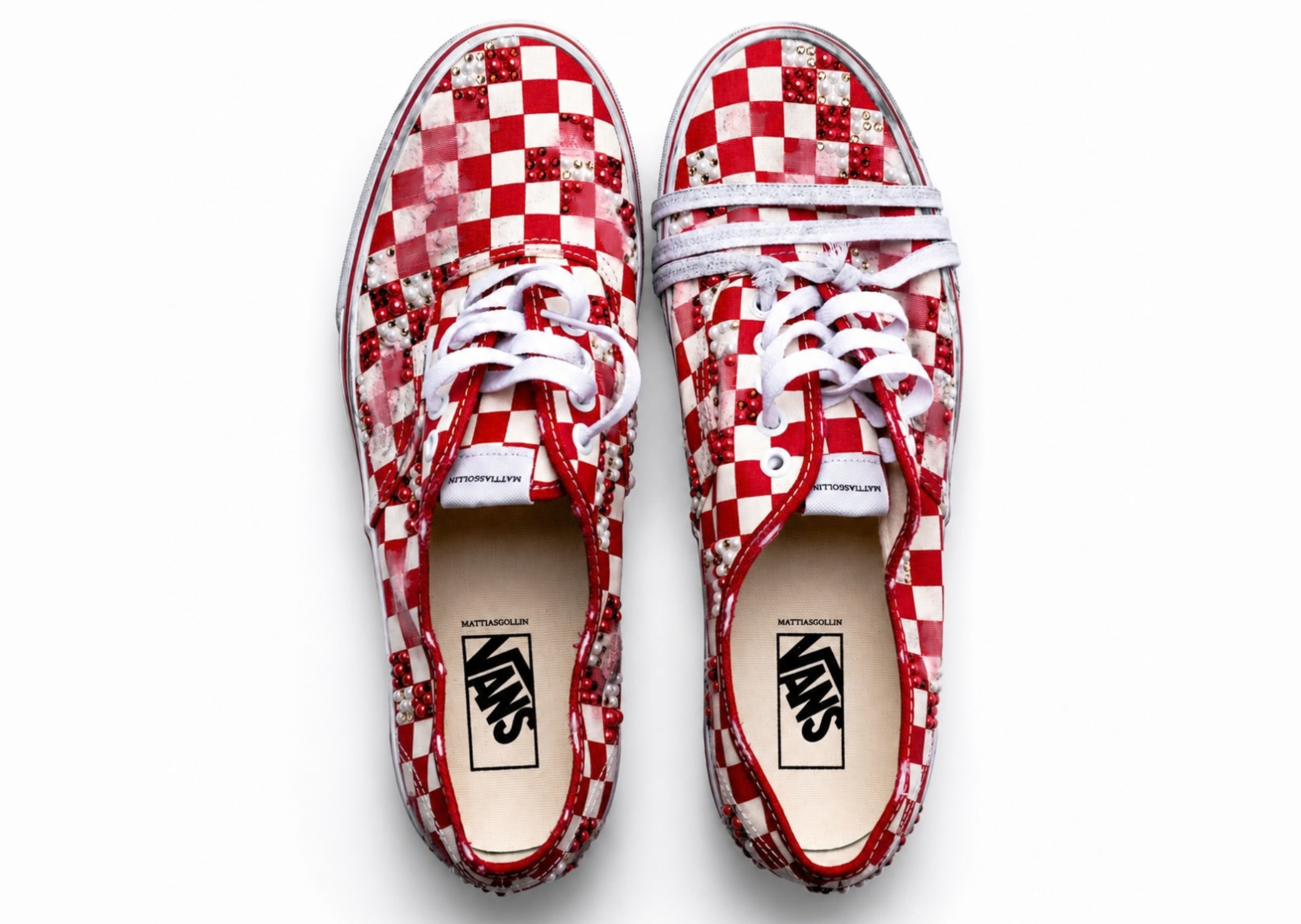 Mattias Gollin x Vans Authentic Vissute Rosse