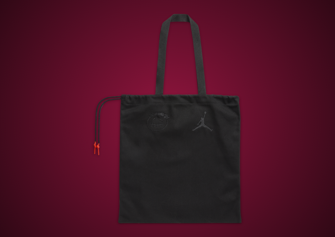 Travis Scott x Jordan Jumpman Jack TR Sail University Red Dust Bag