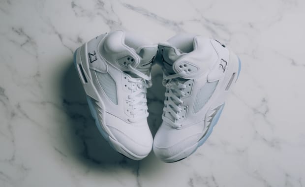 Where to Buy the Air Jordan 5 Retro White Metallic