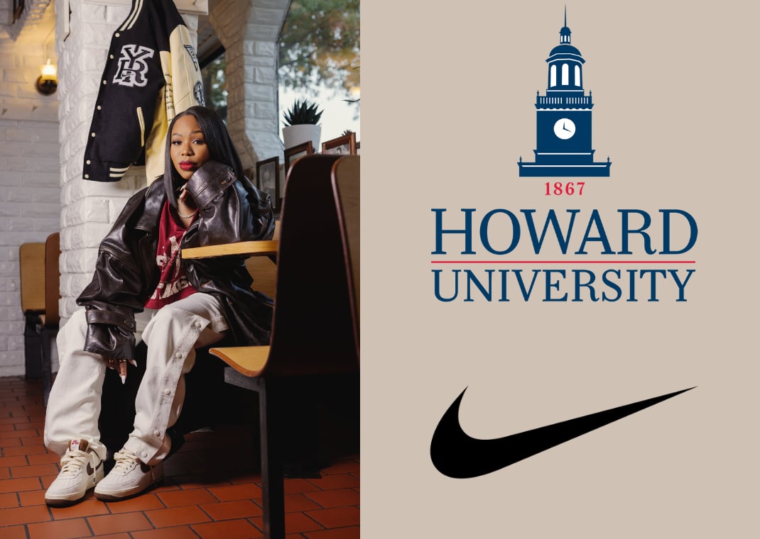 Kahlana Barfield Brown, designer of the Howard University x Nike Air Force 1 Low Yardrunners