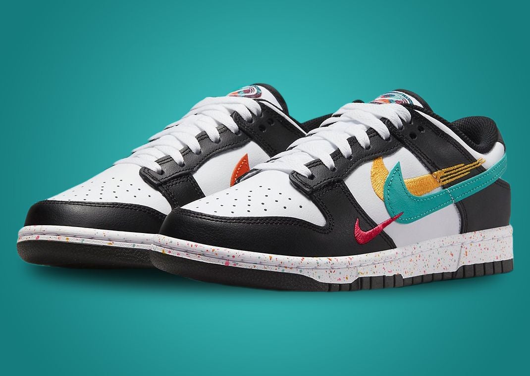 Black nikes with teal swoosh online