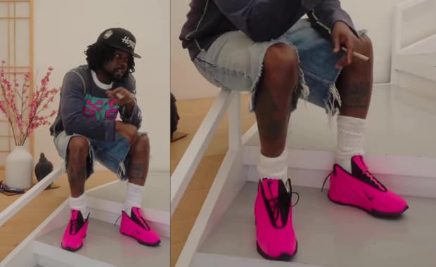 Wale Debuts Nike GT Future Hyper Pink