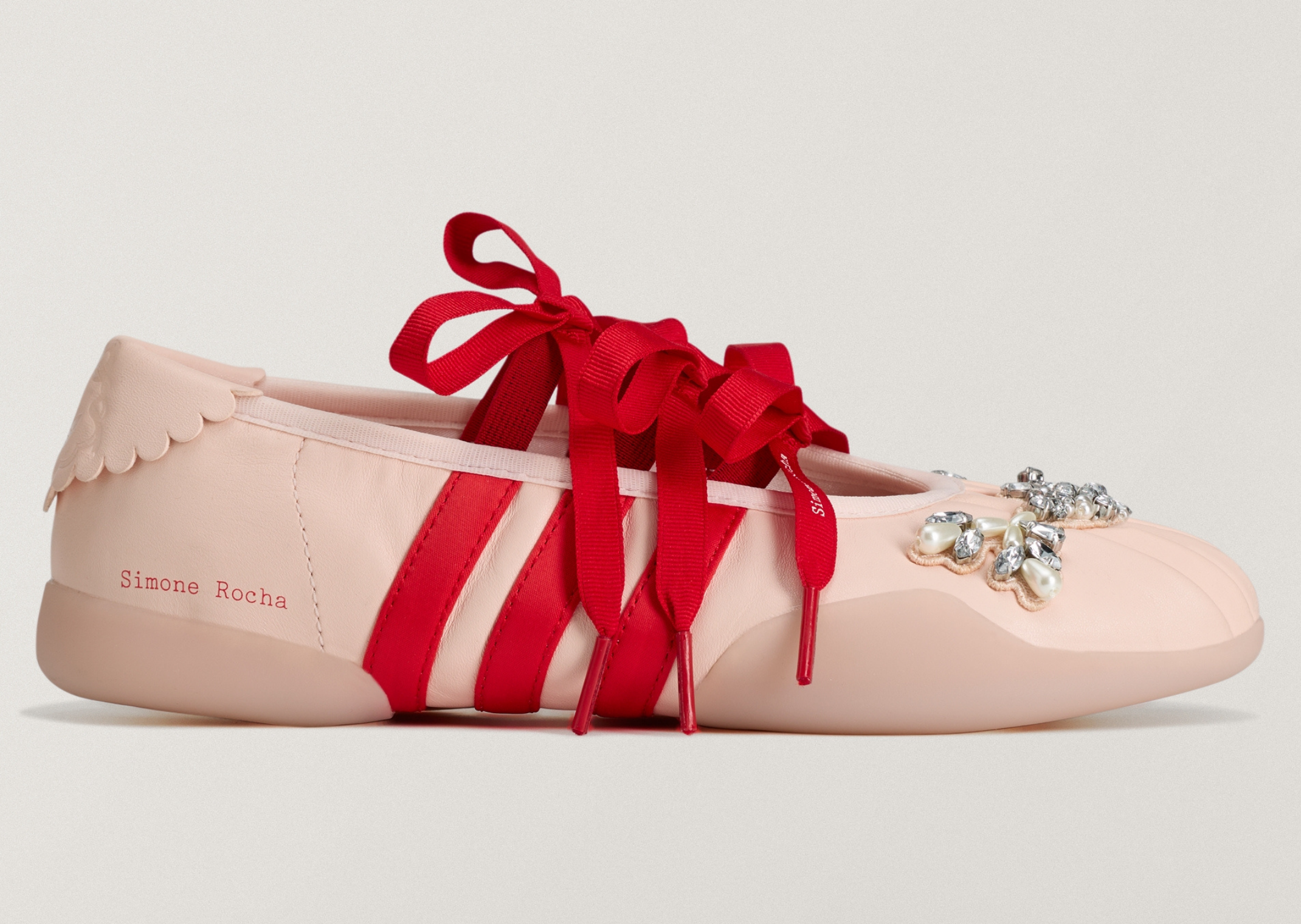 Simone Rocha x adidas Taekwondo Ballerina Pink (W) - Lateral