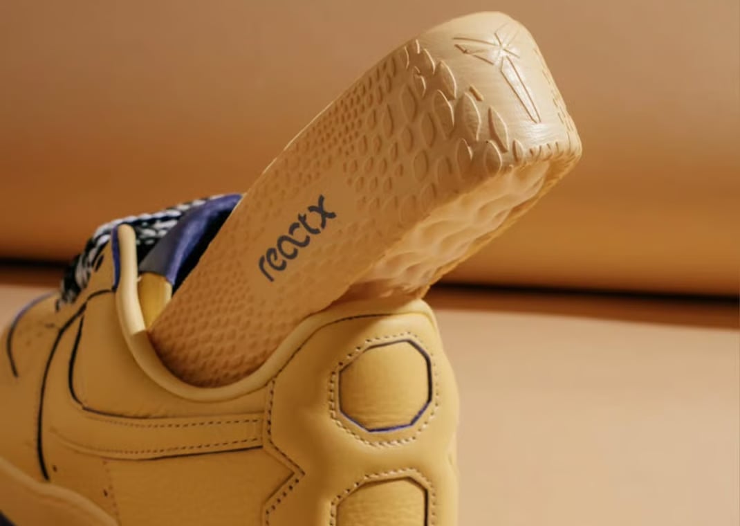 Nike Kobe Air Force 1 Low Protro with its ReactX drop-in midsole