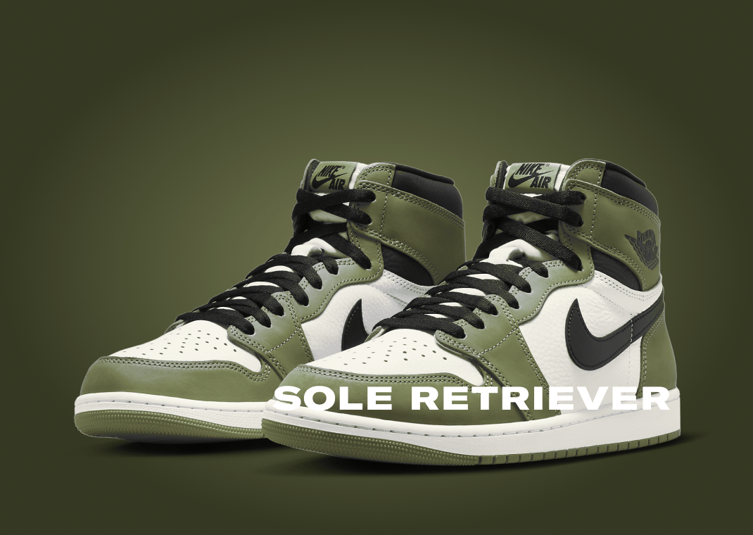 Air jordan 1 olive green online