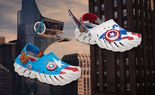 Marvel x Crocs Echo Clog Captain America Pack