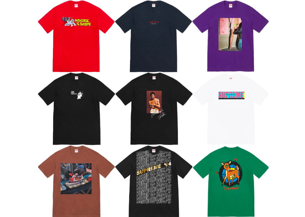 Supreme Spring Summer 2022 Week 1 Drop List