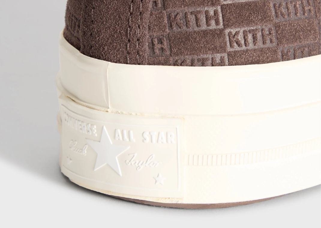 Kith x Converse Chuck Taylor All Star 70 Ox Ganache Heel