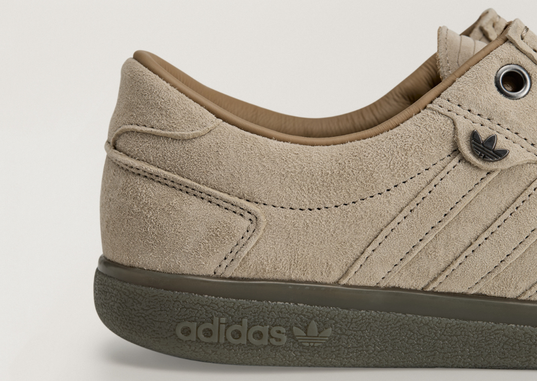 adidas Punstock II SPZL Beige - Heel Detail