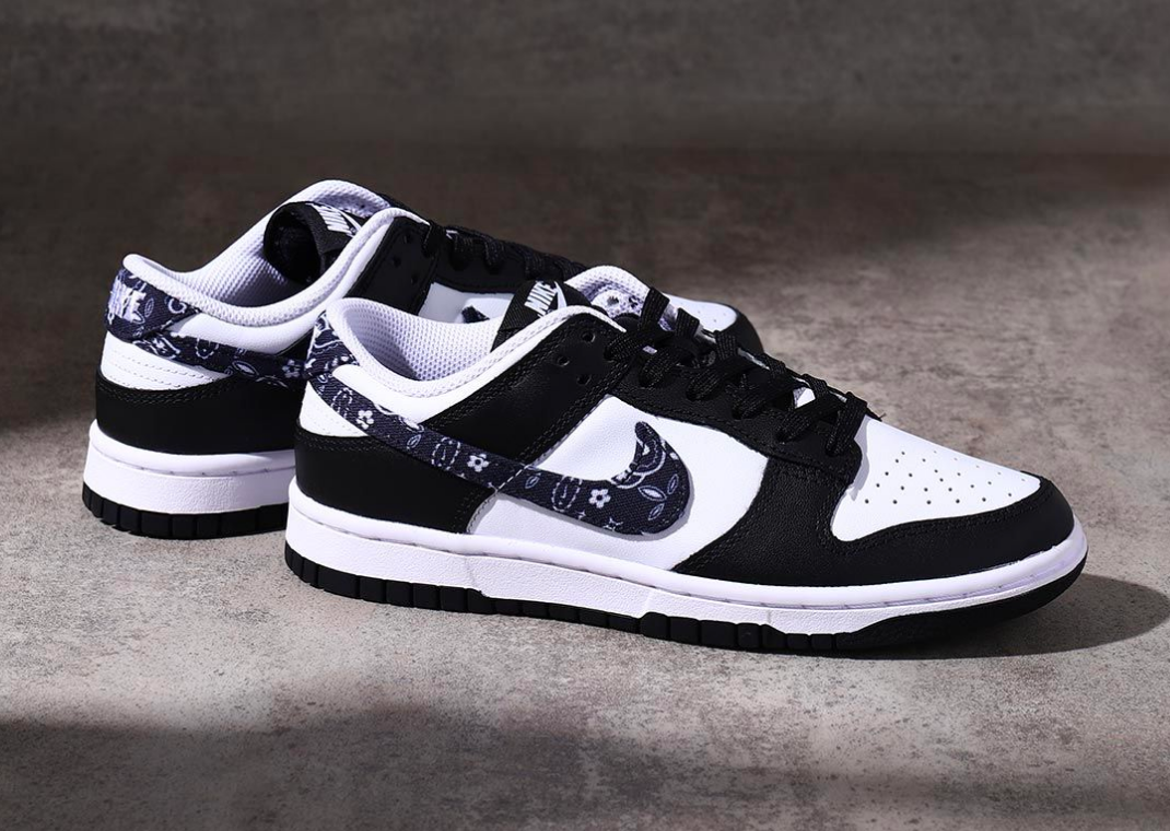 Nike Dunk Low Black Paisley (W)