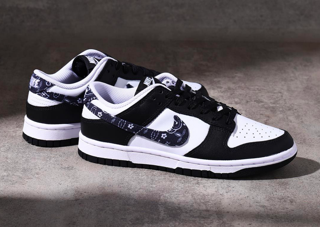 Nike Dunk Low Black Paisley (W)
