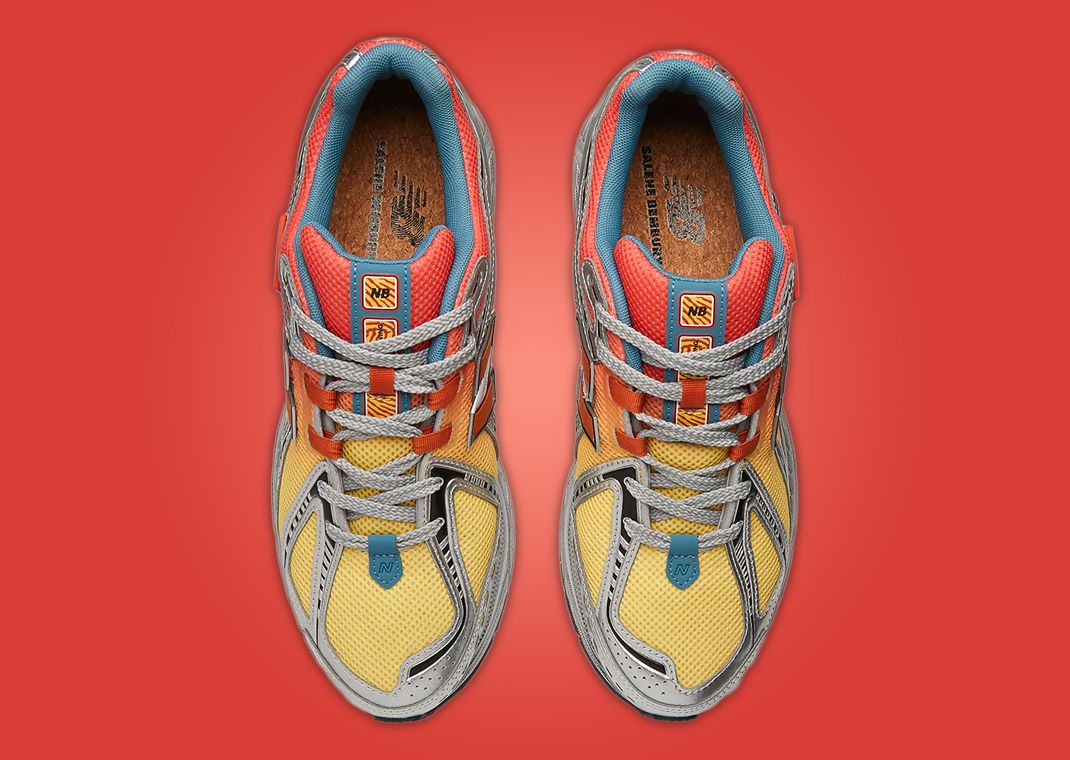 Salehe Bembury x New Balance 1906R Heat Be Hot Lava Top