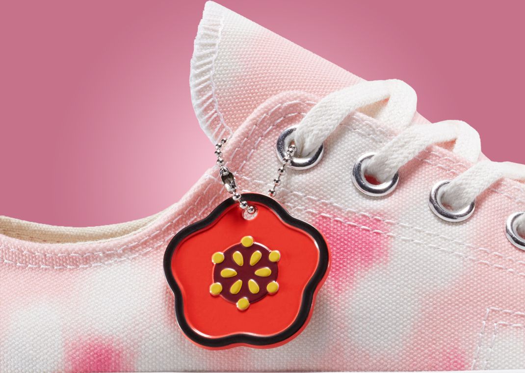 Kenzo x Converse Chuck Taylor Ox Hana Leopard Pink Cosmos Detail