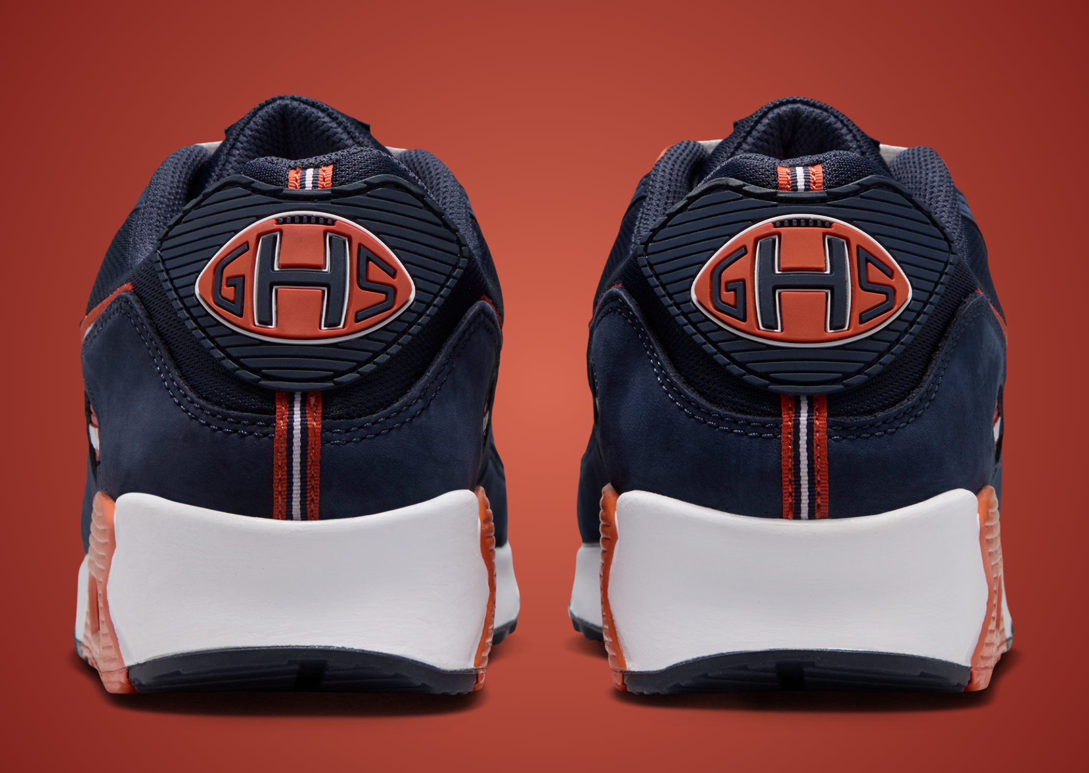 NFL x Nike Air Max 90 Bears Heel