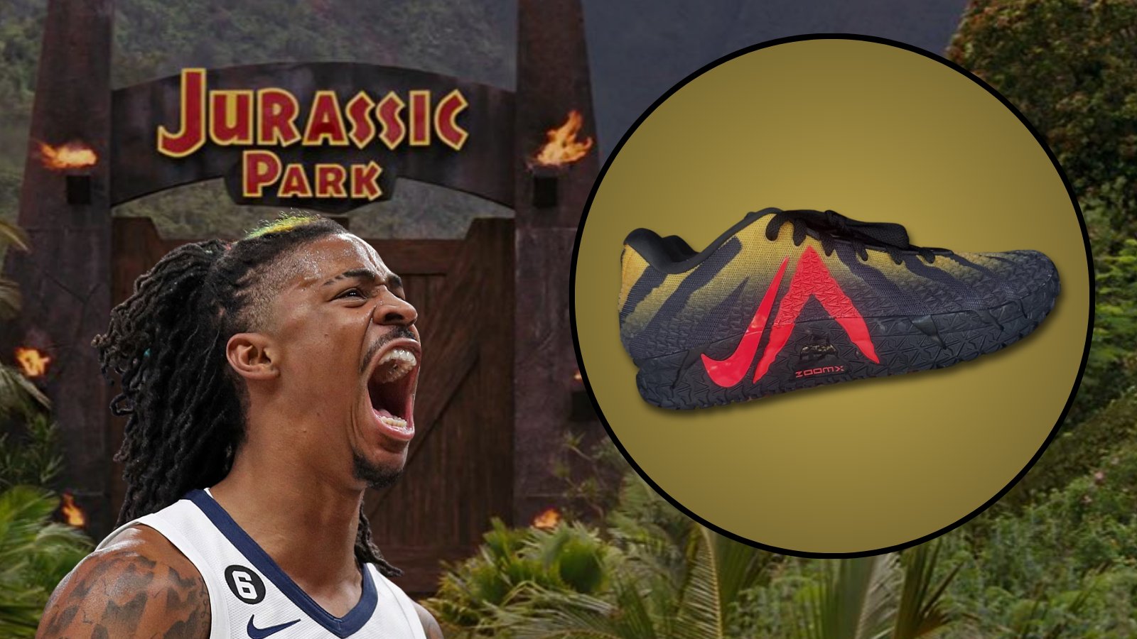 Ja Morant is Launching Three Jurassic Park x Nike Ja 3s in Summer 2026