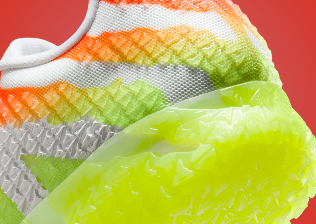 Nike Ja 3 Christmas Heel Detail