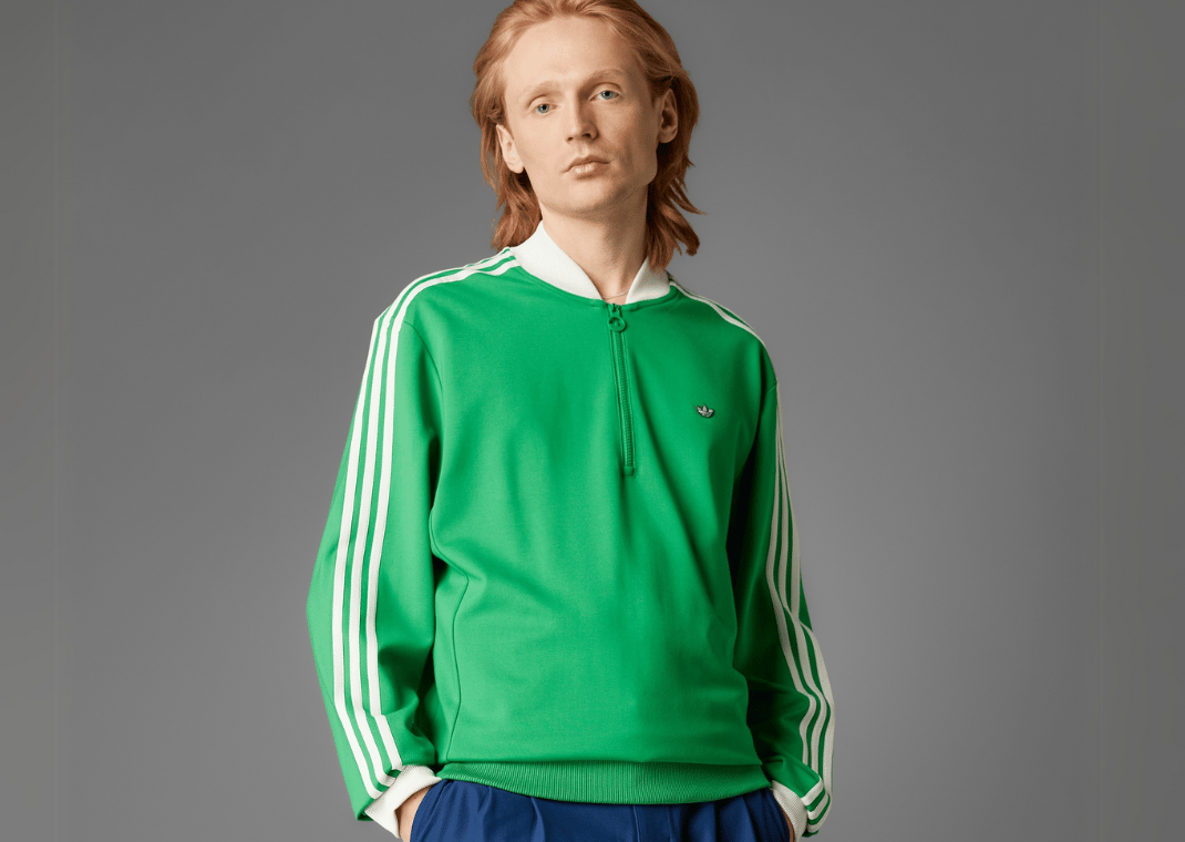 3-Stripes 1/4 Zip Sweatshirt