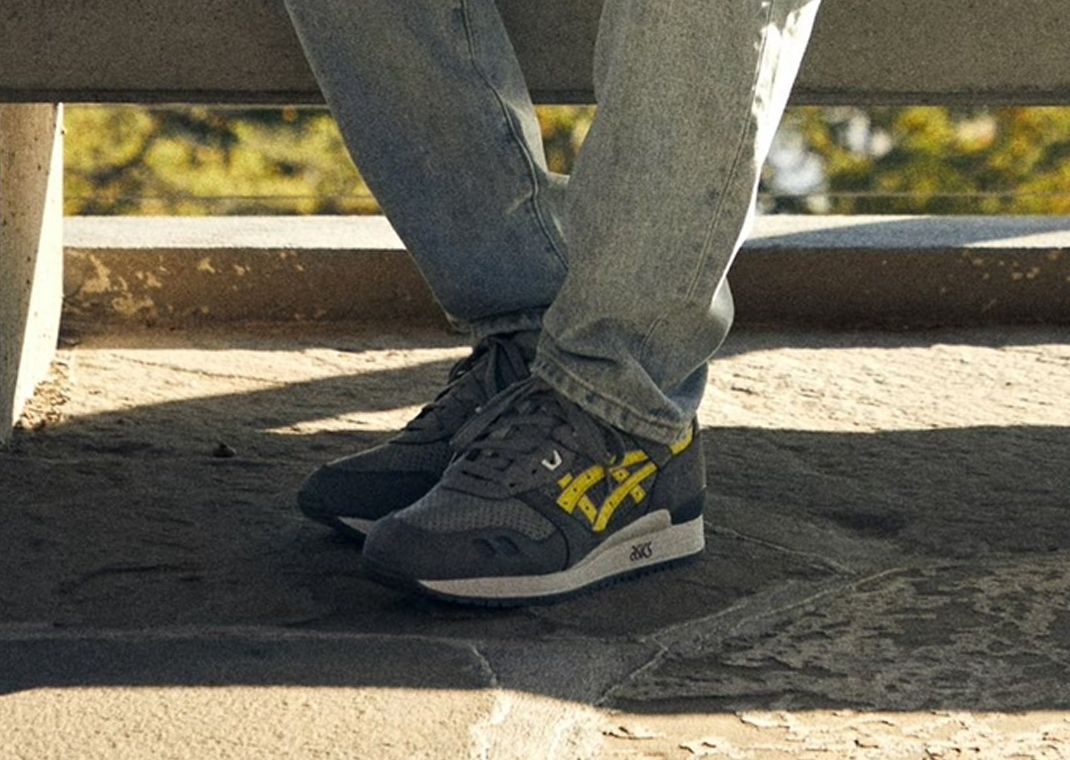 Kith x Asics Gel-Lyte III Grey Yellow