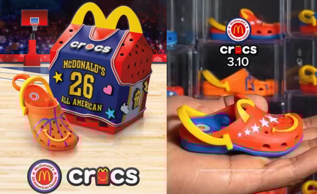 McCrocs: McDonald’s and Crocs Celebrate the All-American Game with Happy Meal Clog Keychains 