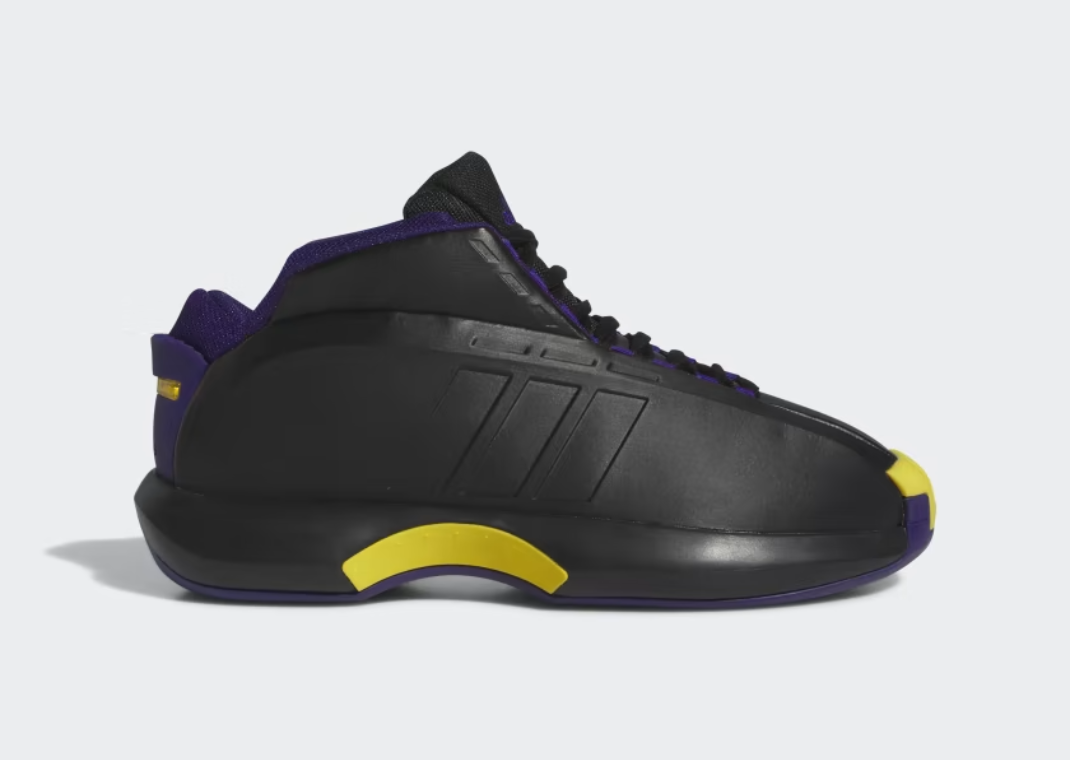 adidas Crazy 1 Core Black Collegiate Purple Lateral