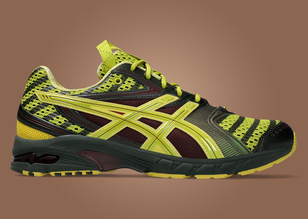 Kiko Kostadinov x Asics UB9-S Gel-DS Trainer 14 Dark Mustard Lateral