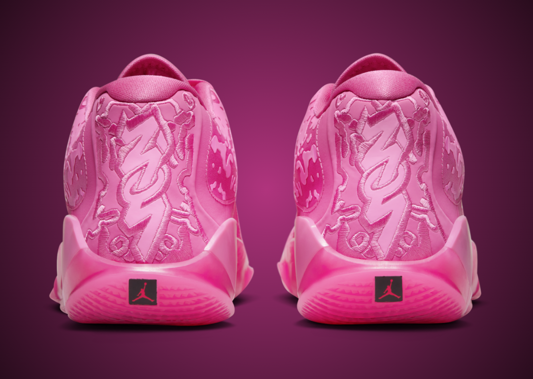 Jordan Zion 3 Pink Lotus Heel