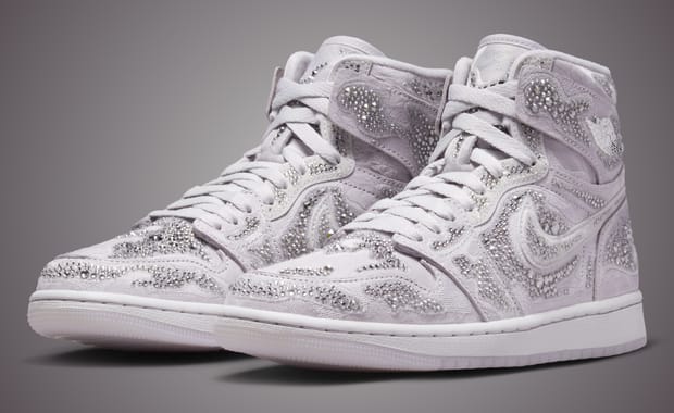The Swarovski x Air Jordan 1 Retro High OG Shines in Official Images