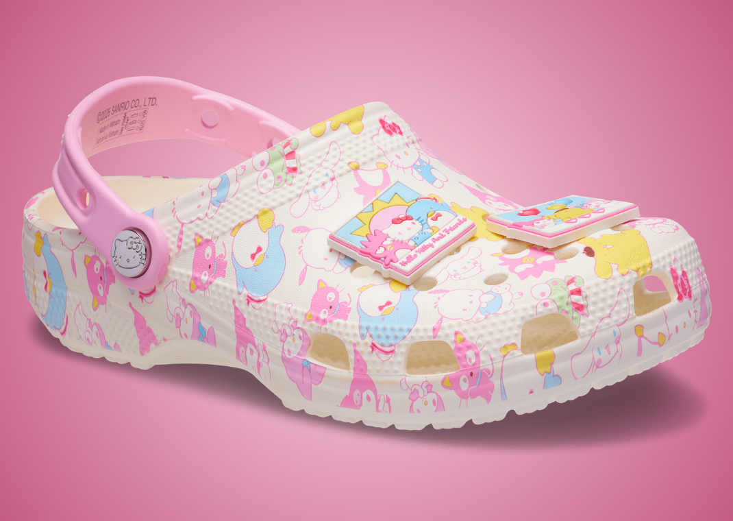 Hello Kitty x Crocs Classic Clog Pastel - Angle