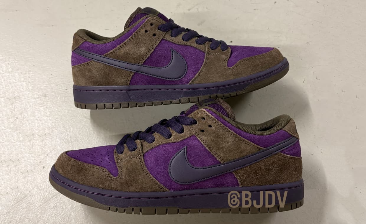 Nike SB Dunk Low Dark Hazel Purple Dynasty