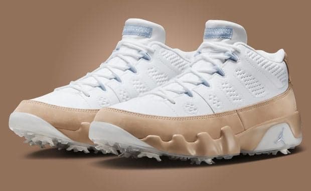 Air Jordan 9 Golf White Linen