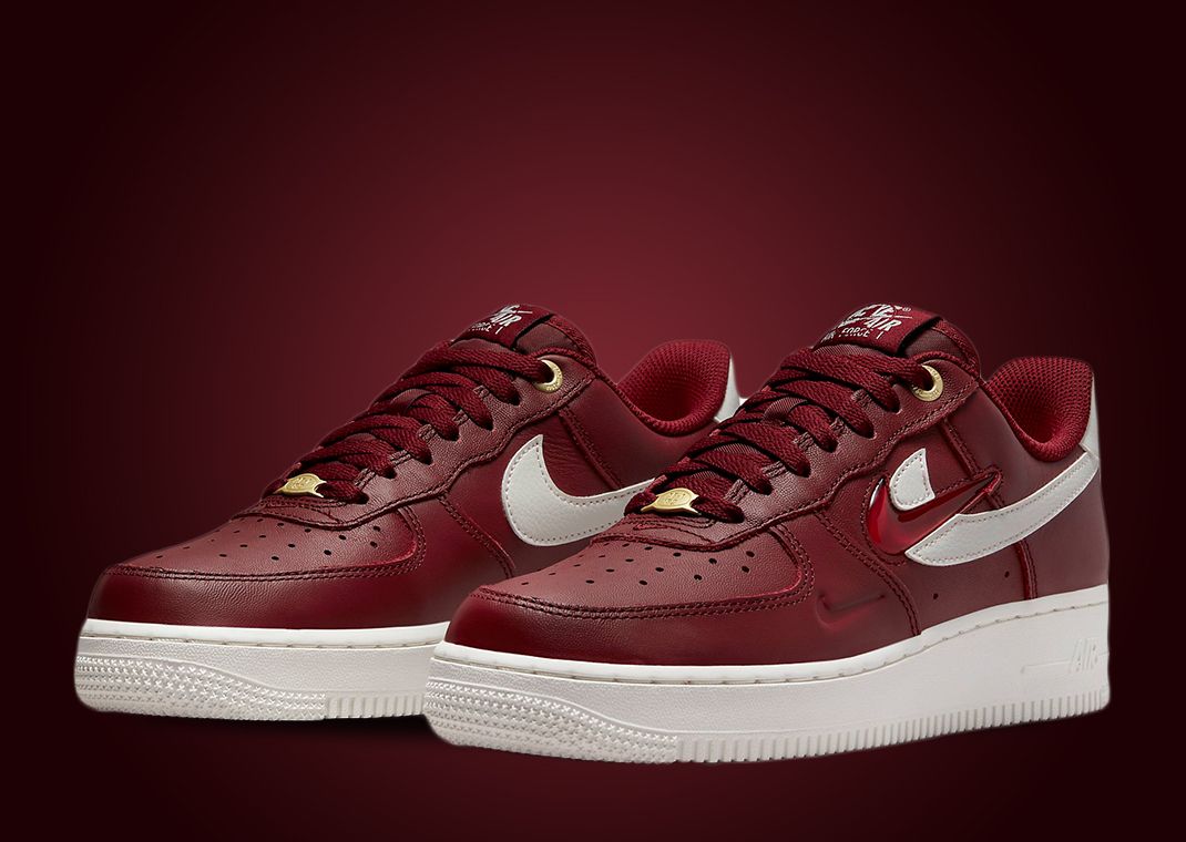 Nike Air Force 1 Low Jewel Multi-Logos Team Red (W)