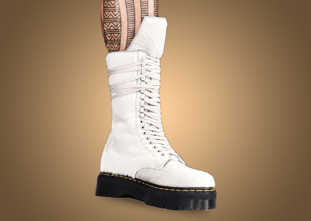 Rick Owens Takes On Dr. Martens 1460 And 1918 Boots