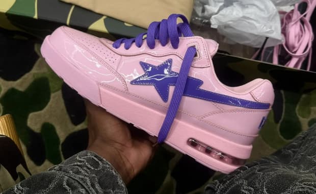 Don Toliver x A Bathing Ape ROAD STA Bubblegum Pink