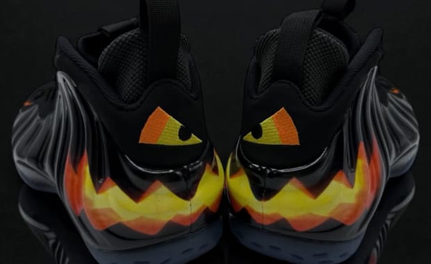 This 2016 Jack O’Lantern Nike Foamposite Sample is Never Coming Out