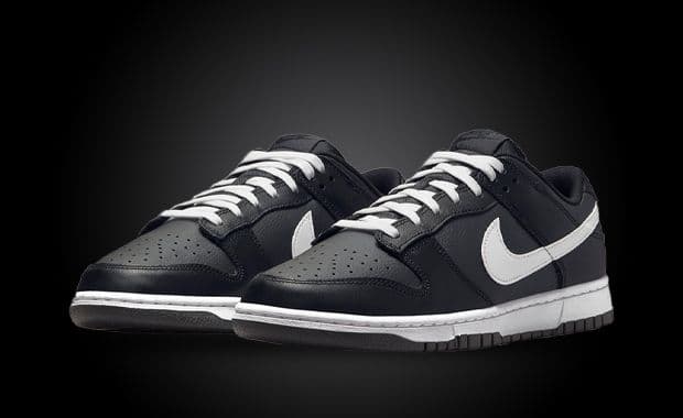 This Nike Dunk Low Reverses The Classic Panda Look