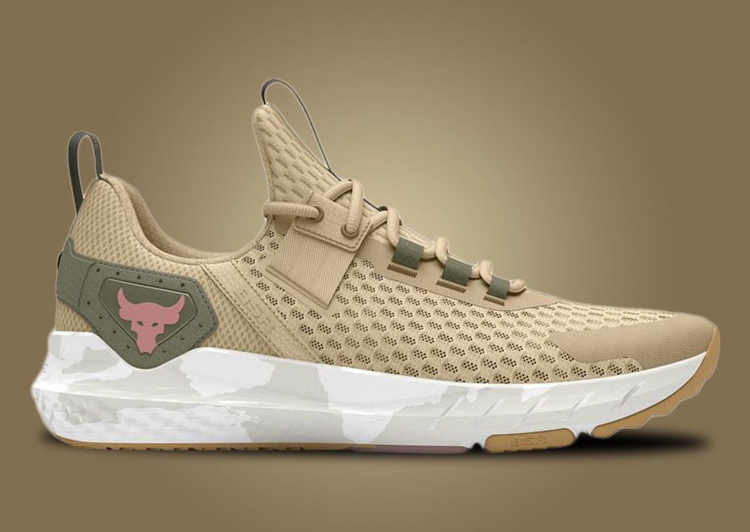 UFC x Under Armour Project Rock BSR 4 Tan Lateral