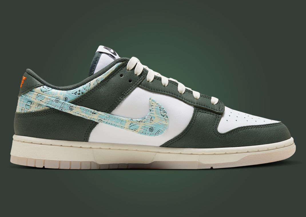 Nike Dunk Low Paisley Hoops Medial