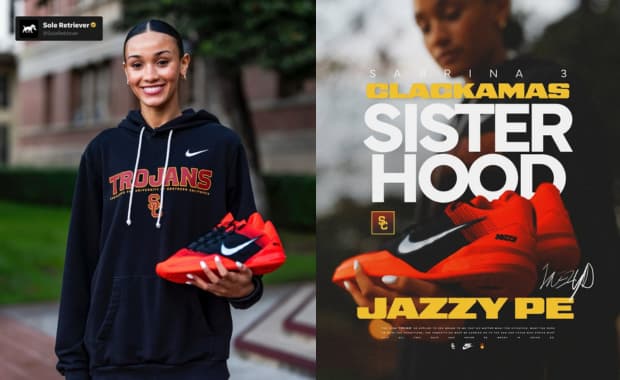 Jazzy Davidson Nike Sabrina 3 Clackamas Sisterhood PE