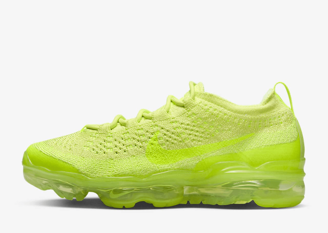 Nike Air VaporMax 2023 Flyknit Light Lemon Twist Lateral