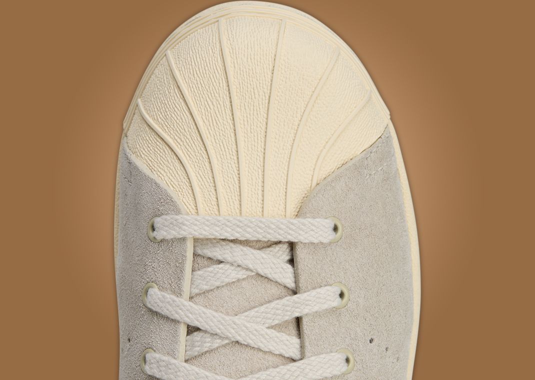 Wales Bonner x adidas Superstar Hi Mist Stone Toe