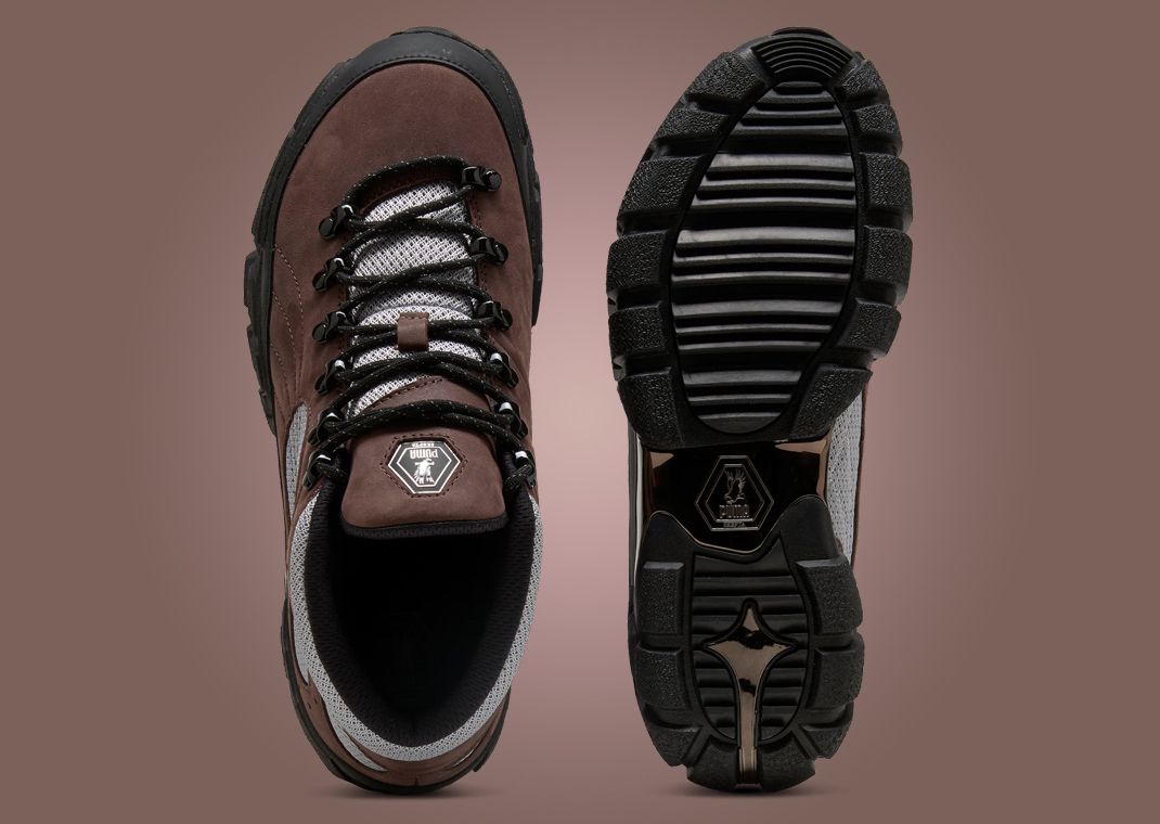 Skepta x Puma Forever Mid Brown Black Top and Outsole