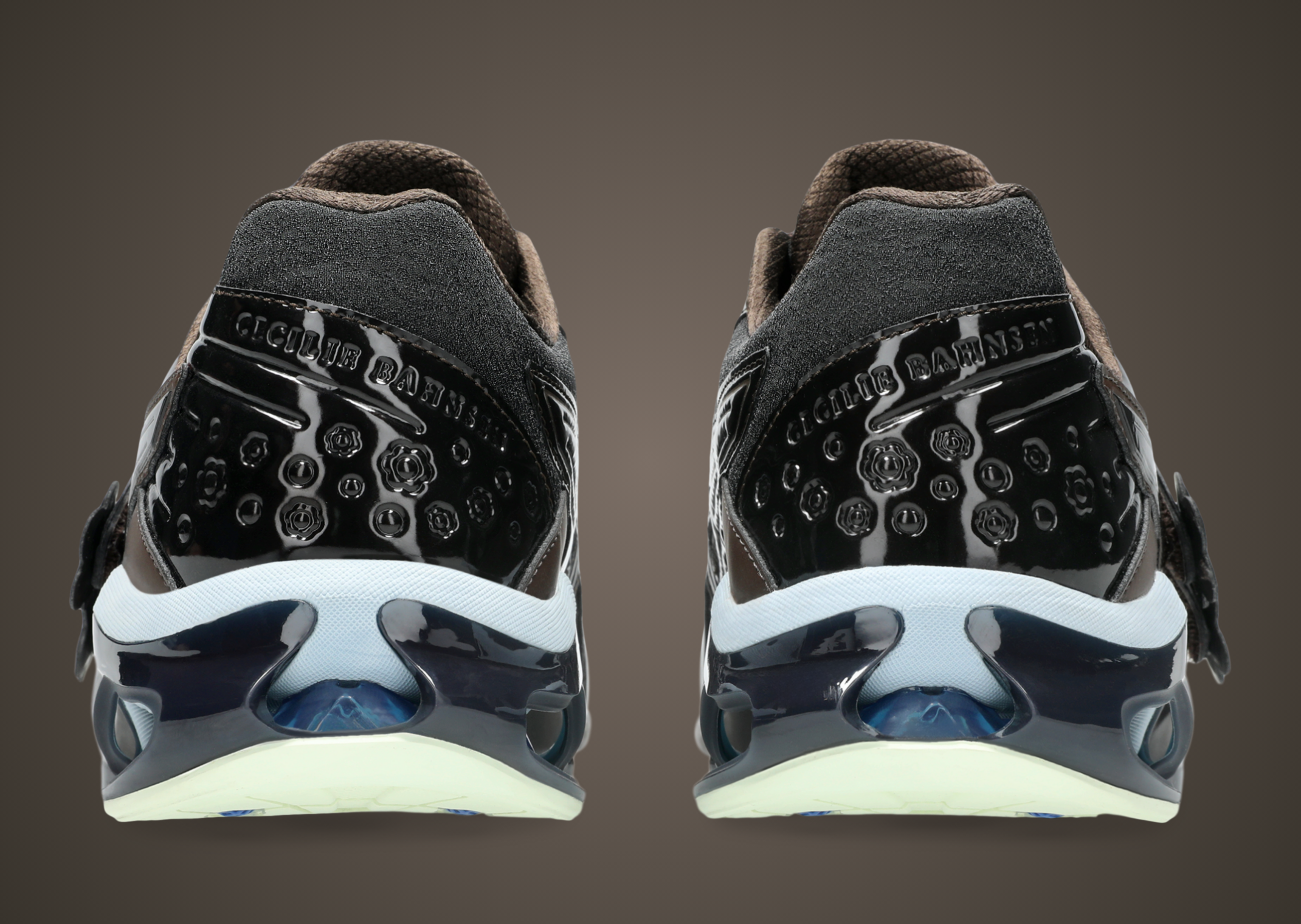 Cecilie Bahnsen x Asics Gel-Kinetic FR Black Coffee - Back