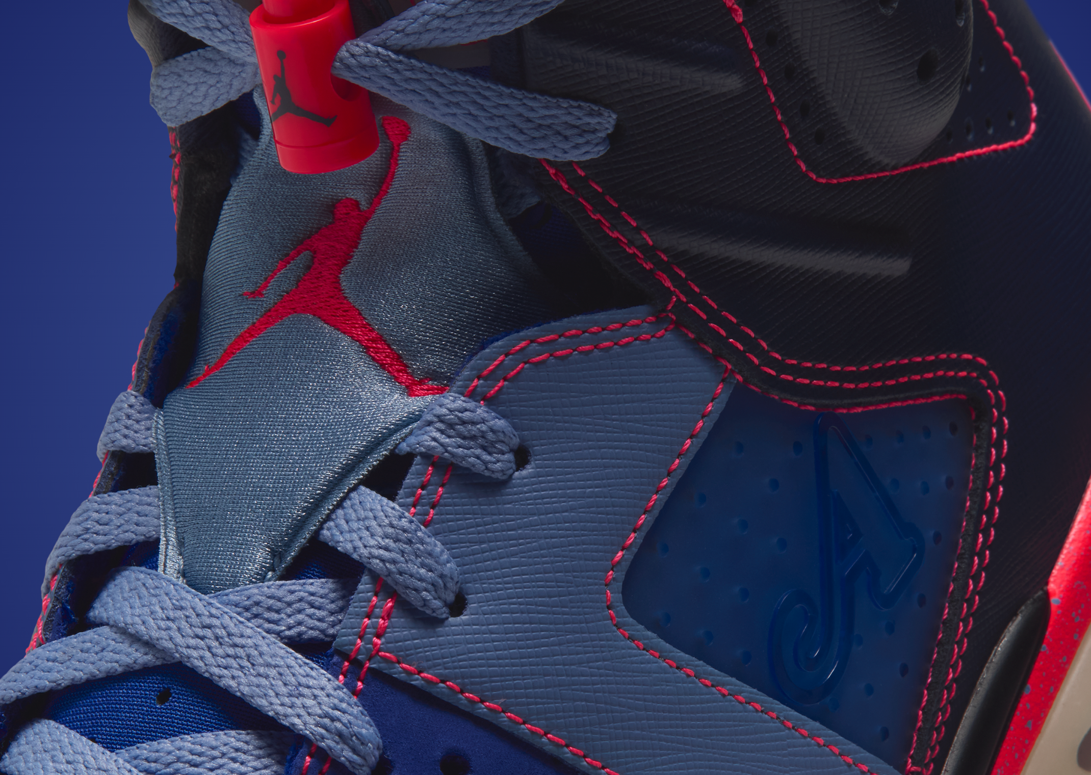 Awake NY x Air Jordan 6 Retro Blueberry Detail